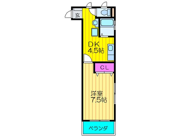 ハイツマツモトの物件間取画像